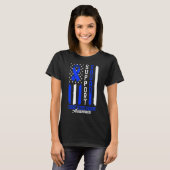 Support Squad I ME CFS Chronisch Vermoeidheidssynd T-shirt (Voorkant volledig)