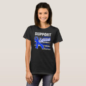 Support Squad I Me Cfs Myalge Encephalomyelitis T-shirt (Voorkant volledig)