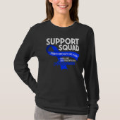 Support Squad I Me Cfs Myalge Encephalomyelitis T-shirt (Voorkant)