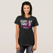 Support Squad I Orofacial Birth Defect Cleft Lip & T-shirt (Voorkant volledig)