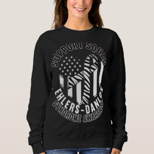 Support Squad I Zebra Ribbon I Ehlers Danlos Syndr Trui