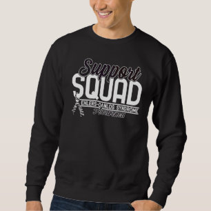 Support Squad I Zebra Ribbon I Ehlers Danlos Syndr Trui