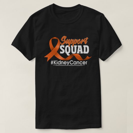 Support Squad Kidney Cancer Awareness Gift T-shirt (Design voorkant)