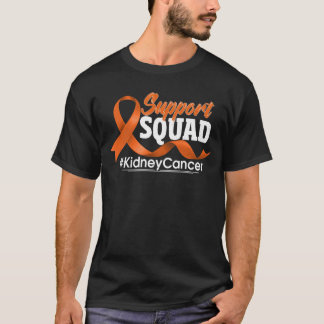Support Squad Kidney Cancer Awareness Gift T-shirt