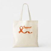 Support Squad Kidney Cancer Awareness Gift Tote Bag (Achterkant)