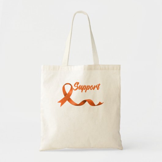 Support Squad Kidney Cancer Awareness Gift Tote Bag (Voorkant)