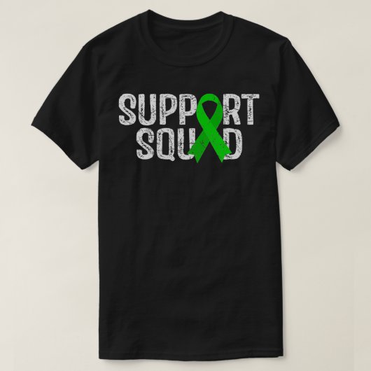 Support Squad Kidney Disease Awareness T-shirt (Design voorkant)