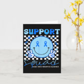 Support Squad Kindermishandeling Preventie Bewustz Kaart (Gele Bloem)