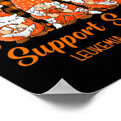 Support Squad Leukemia Awareness Month Gnomies Poster (Hoek)