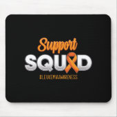 Support Squad Leukemia Awareness Warrior Fight for Muismat (Voorkant)