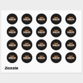 Support Squad Leukemia Awareness Warrior Fight for Ronde Sticker (Vel)