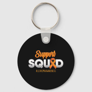 Support Squad Leukemia Awareness Warrior Fight for Sleutelhanger