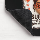 Support Squad Leukemie Lintvlinder Je bent niet al Muismat (Hoek)