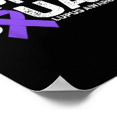 Support Squad Lupus Awareness Month voor mannen en Poster (Hoek)