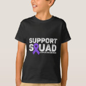 Support Squad Lupus Awareness Month voor mannen en T-shirt (Voorkant)