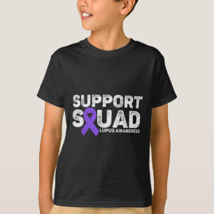Support Squad Lupus Awareness Month voor mannen en T-shirt