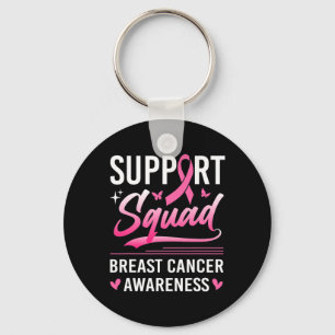 Support Squad Matching Family Breast Cancer Awaren Sleutelhanger
