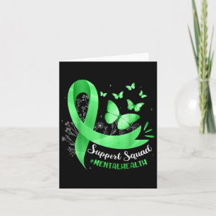 Support Squad Mental Health Awareness Lime Green R Kaart