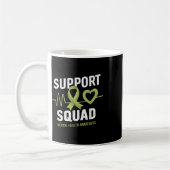Support Squad Mental Health Awareness Lime Green R Koffiemok (Links)