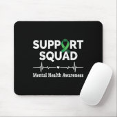 Support Squad Mentale Gezondheidsvoorlichting Maan Muismat (Met muis)