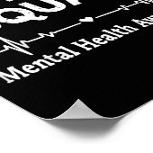 Support Squad Mentale Gezondheidsvoorlichting Maan Poster (Hoek)