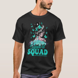 Support Squad Messy Bun Progressive Supranuclear P T-shirt