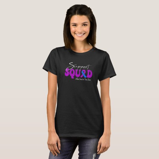 Support Squad Mixed Connective Tissue Disease Awar T-shirt (Voorkant volledig)