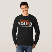 Support Squad Multiple Sclerose Awareness Ms Awar T-shirt (Voorkant volledig)