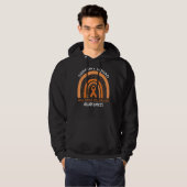 Support Squad Multiple Sclerosis Awareness Oranje Hoodie (Voorkant volledig)