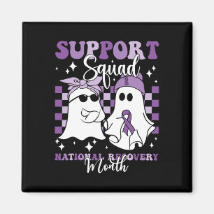 Support Squad Nationale Herstel Maand Verslaving R Magneet