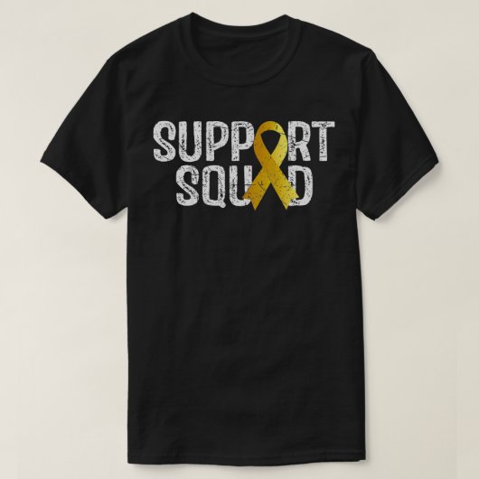 Support Squad Neuroblastoma Awareness T-shirt (Design voorkant)