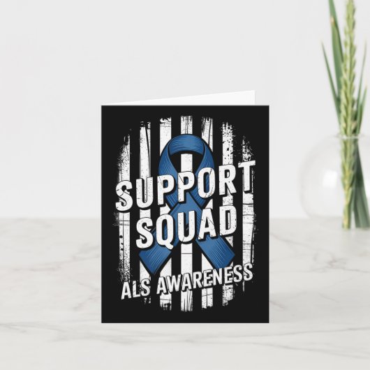 Support Squad ook bewustmakingsmaand Amerikaanse F Kaart (Voorkant)