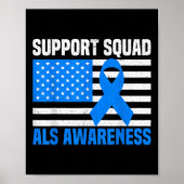 Support Squad ook bewustmakingsmaand Amerikaanse F Poster (Voorkant)