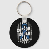 Support Squad ook bewustmakingsmaand Amerikaanse F Sleutelhanger (Voorkant)