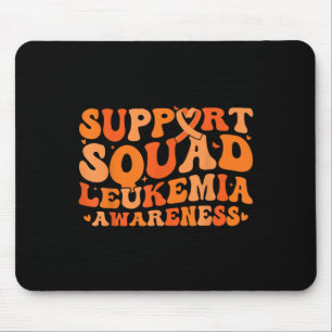 Support Squad Orange Ribbon Leukemia Blood Cancer Muismat