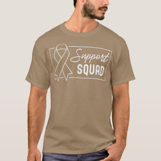 Support Squad Orange Warrior ADHD Awareness1215 T-shirt