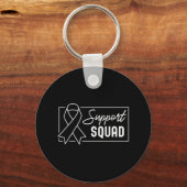 Support Squad Oranje Warrior CRPS Awareness 2 Sleutelhanger (Voorkant)