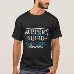 Support Squad Ovarian Cancer Awareness T-shirt
