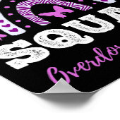 Support Squad Overdose Awareness Rainbow Poster (Hoek)
