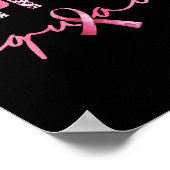 Support Squad Pink Ribbon Leopard Breast Cancer Aw Poster (Hoek)