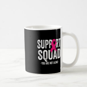 Support Squad Pink Ribbon Warrior Breast Cancer Aw Koffiemok