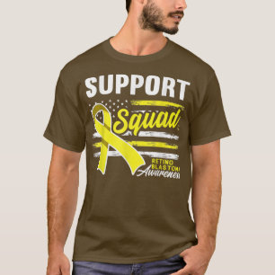 Support Squad Retinoblastoma Kinderkankeroorlog T-shirt