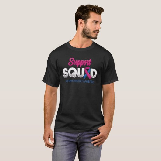 Support Squad reumatoïde artritis Angst T-shirt (Voorkant volledig)