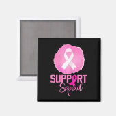 Support Squad Roze Support Squad Borstkanker AWA Magneet (Voorkant / Achterkant)