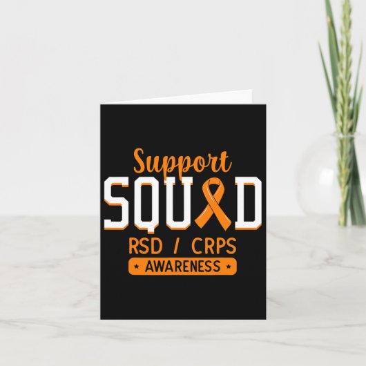Support Squad RSDCRPS Complex Regionaal Pijn Syndr Kaart (Voorkant)