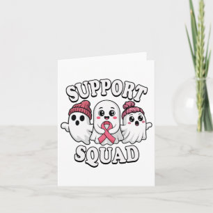 Support Squad Schattigee geesten Borstkanker Bewus Kaart