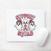 Support Squad Schattigee geesten Borstkanker Bewus Muismat (Met muis)
