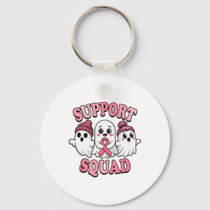 Support Squad Schattigee geesten Borstkanker Bewus Sleutelhanger