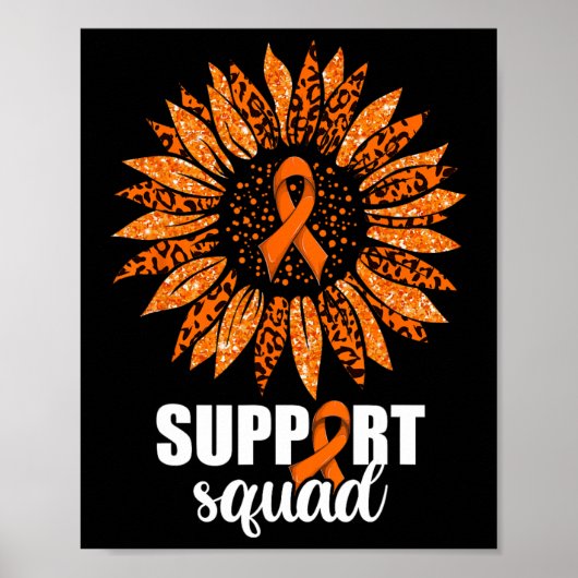 Support Squad Shirt Poster (Voorkant)