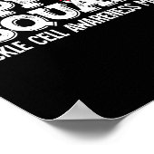 Support Squad Sickle Cell Awareness Maand 1 Poster (Hoek)